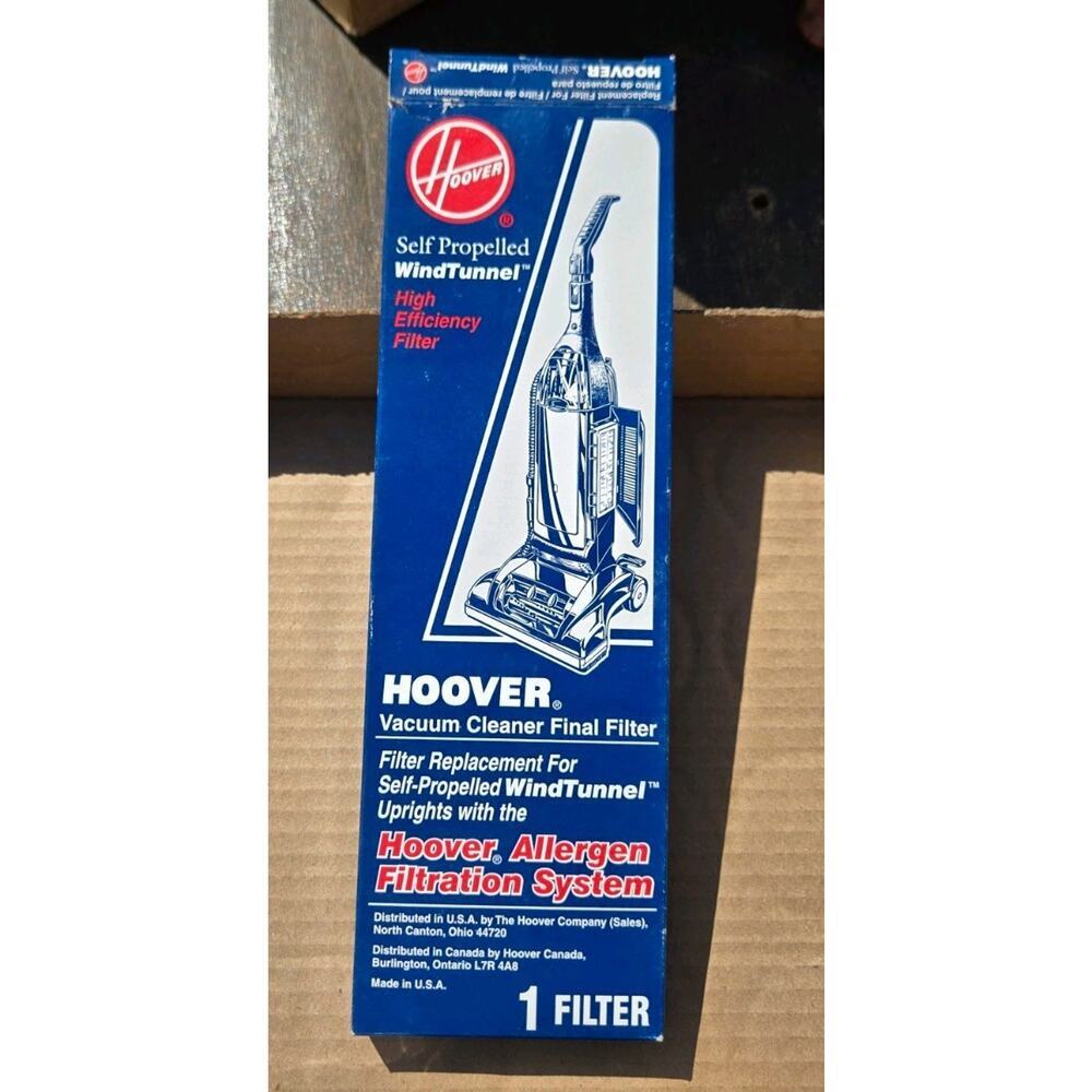 Hoover Self Propelled Wind Tunnel High Efficiency Filter